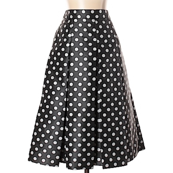 Halogen midi skirt polka dots - Picture 1 of 5